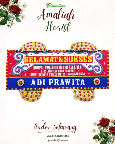 Karangan Bunga Ucapan Selamat di Hiligara